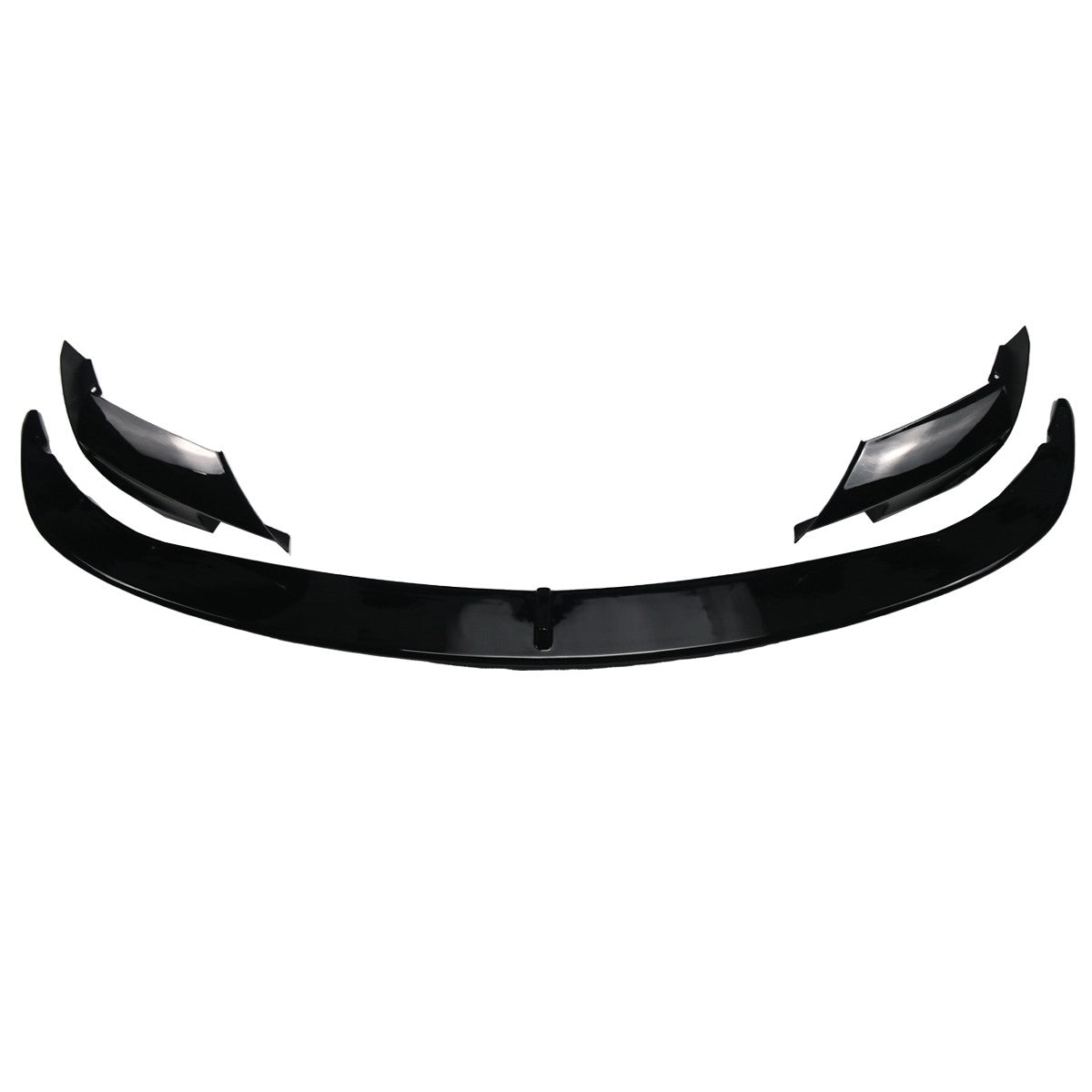 Frontstoßstangen-Spoiler Hochglanz Schwarz passend für BMW 5er F10 F11 2011-2016