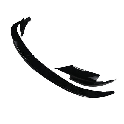 Frontstoßstangen-Spoiler Hochglanz Schwarz passend für BMW 5er F10 F11 2011-2016