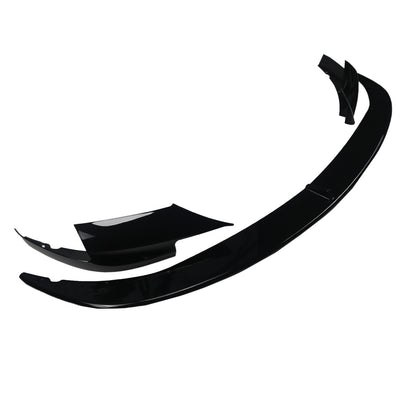 Frontstoßstangen-Spoiler Hochglanz Schwarz passend für BMW 5er F10 F11 2011-2016