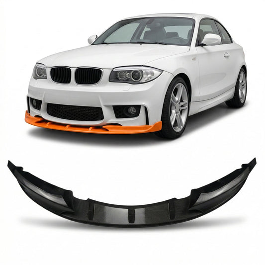 Frontstoßstangen-Spoiler Carbon-Optik passend für BMW 1er E82/E88 2007-2013