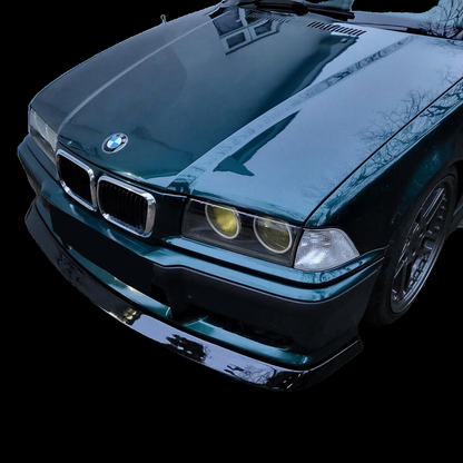 Frontsplitter passend für BMW M3 Serie E36 1990-2000 mit ABE TÜV Hochglanz Schwarz
