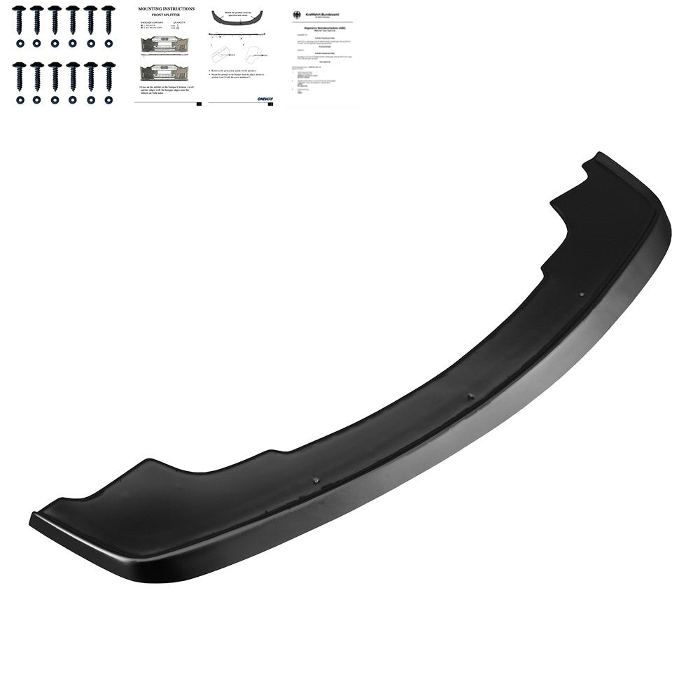 Frontsplitter passend für BMW M3 Serie E36 1990-2000 mit ABE TÜV Hochglanz Schwarz