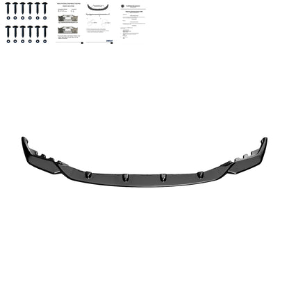 Frontsplitter passend für BMW M4 Serie G82 / M3 Serie G80 2021+ mit ABE TÜV Hochglanz Schwarz