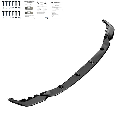 Frontsplitter passend für BMW M4 Serie G82 / M3 Serie G80 2021+ mit ABE TÜV Hochglanz Schwarz