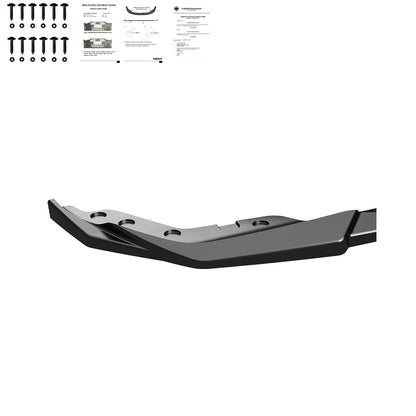 Frontsplitter passend für BMW 3er G20-G21 M-Pack 2018-2022 mit ABE TÜV Hochglanz Schwarz
