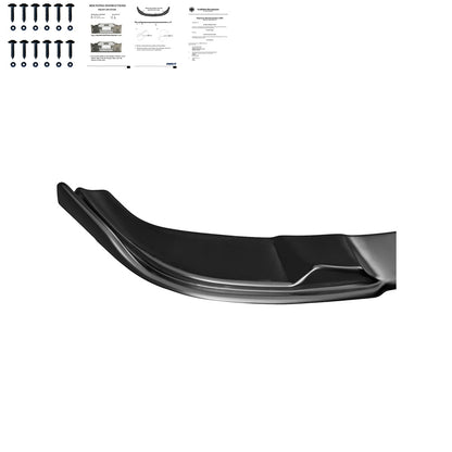 Frontsplitter passend für BMW 5er E60 E61 M-Pack 2003-2010 mit ABE TÜV Hochglanz Schwarz