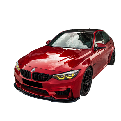 Frontsplitter passend für BMW M3 Serie F80 2014-2018 mit ABE TÜV Hochglanz Schwarz