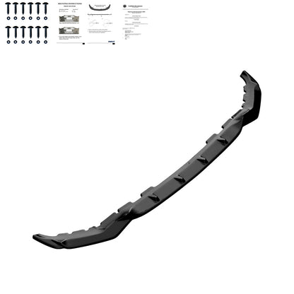 Frontsplitter passend für BMW X7 M G07 M-Pack 2018-2022 mit ABE TÜV Hochglanz Schwarz