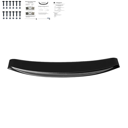 Frontsplitter passend für BMW 6er F06/F12/F13 Facelift 2013-2018 Version 2 mit ABE TÜV Hochglanz Schwarz
