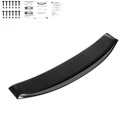 Frontsplitter passend für BMW 6er F06/F12/F13 Facelift 2013-2018 Version 2 mit ABE TÜV Hochglanz Schwarz