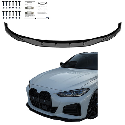 FS01.008 - Frontsplitter passend für BMW i4 M-Pack G26 2021+ Hochglanz Schwarz