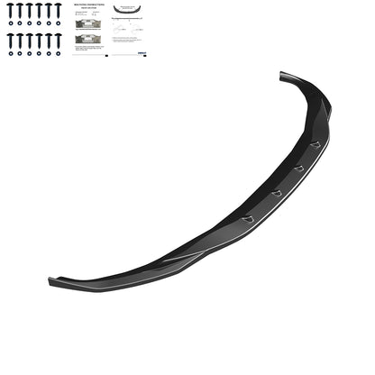 FS01.008 - Frontsplitter passend für BMW i4 M-Pack G26 2021+ Hochglanz Schwarz
