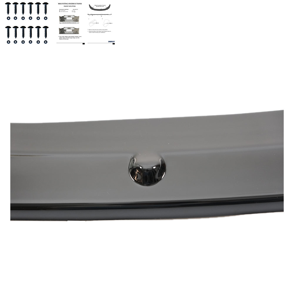FS01.008 - Frontsplitter passend für BMW i4 M-Pack G26 2021+ Hochglanz Schwarz