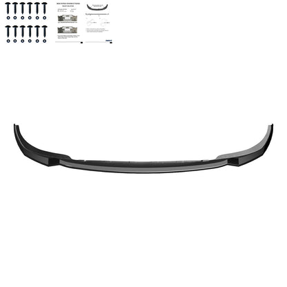 FS01.167 - Frontsplitter passend für BMW 3er G20/G21 /M340i M-Pack Facelift 2022+ Hochglanz Schwarz