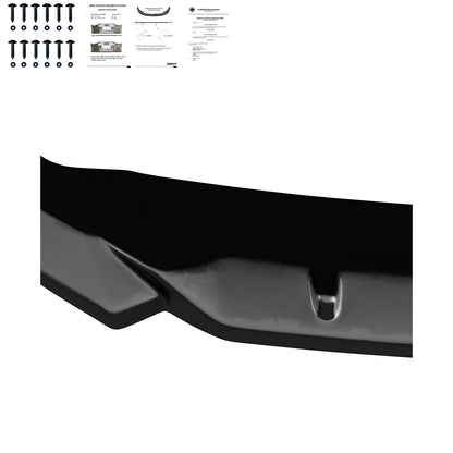 FS01.135 - Frontsplitter passend für CUPRA Leon 2020-2024 mit ABE TÜV Hochglanz Schwarz