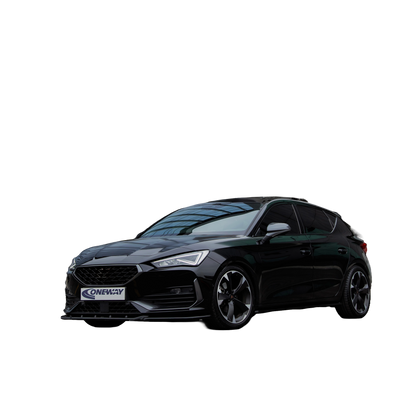 FS01.135 - Frontsplitter passend für CUPRA Leon 2020-2024 mit ABE TÜV Hochglanz Schwarz