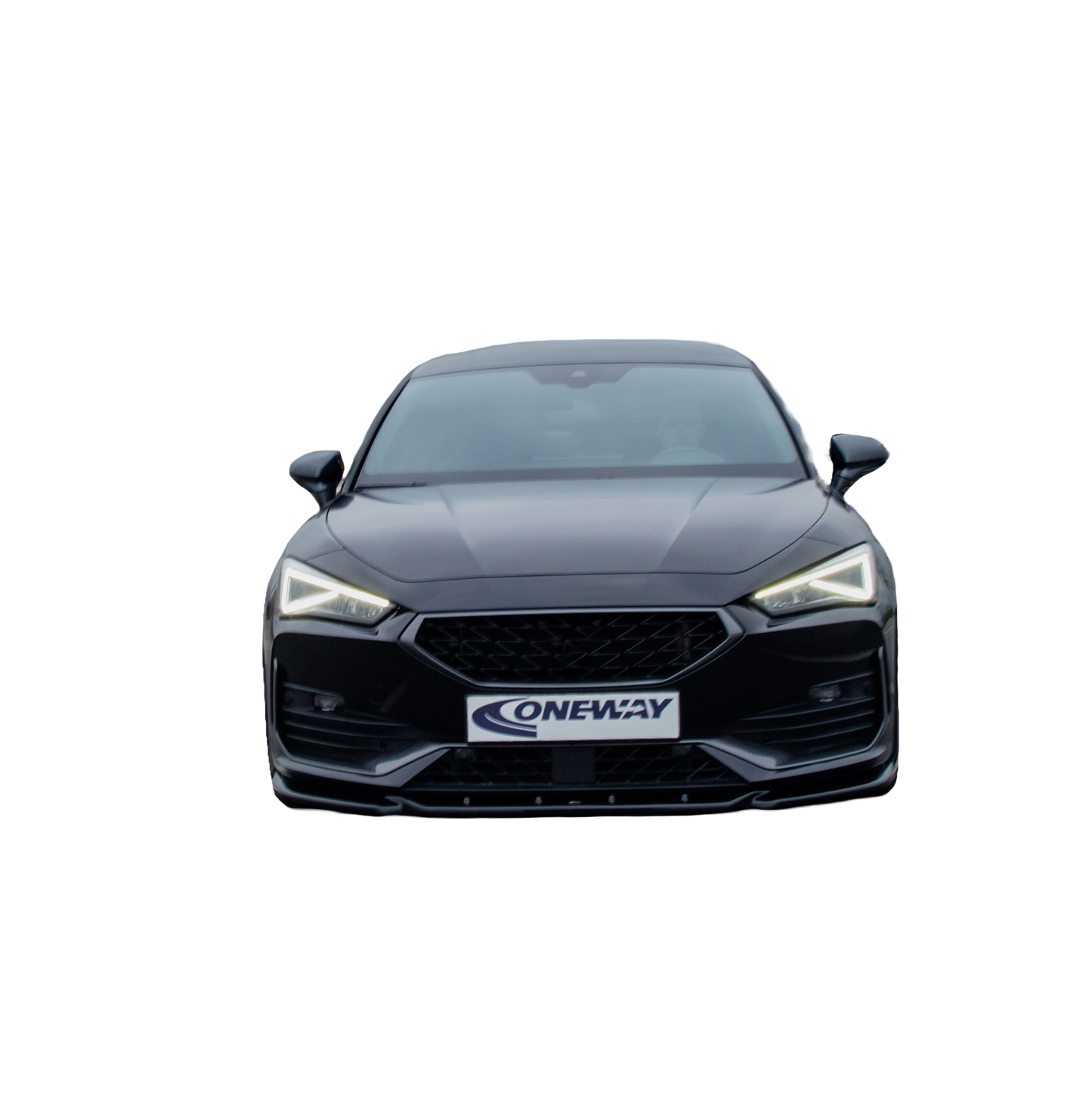 FS01.135 - Frontsplitter passend für CUPRA Leon 2020-2024 mit ABE TÜV Hochglanz Schwarz