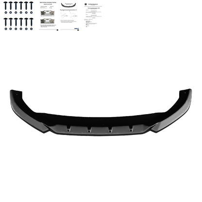 FS01.135 - Frontsplitter passend für CUPRA Leon 2020-2024 mit ABE TÜV Hochglanz Schwarz