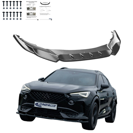 FS01.174 - Frontsplitter passend für CUPRA Formentor 2020-2024 v3 Hochglanz Schwarz