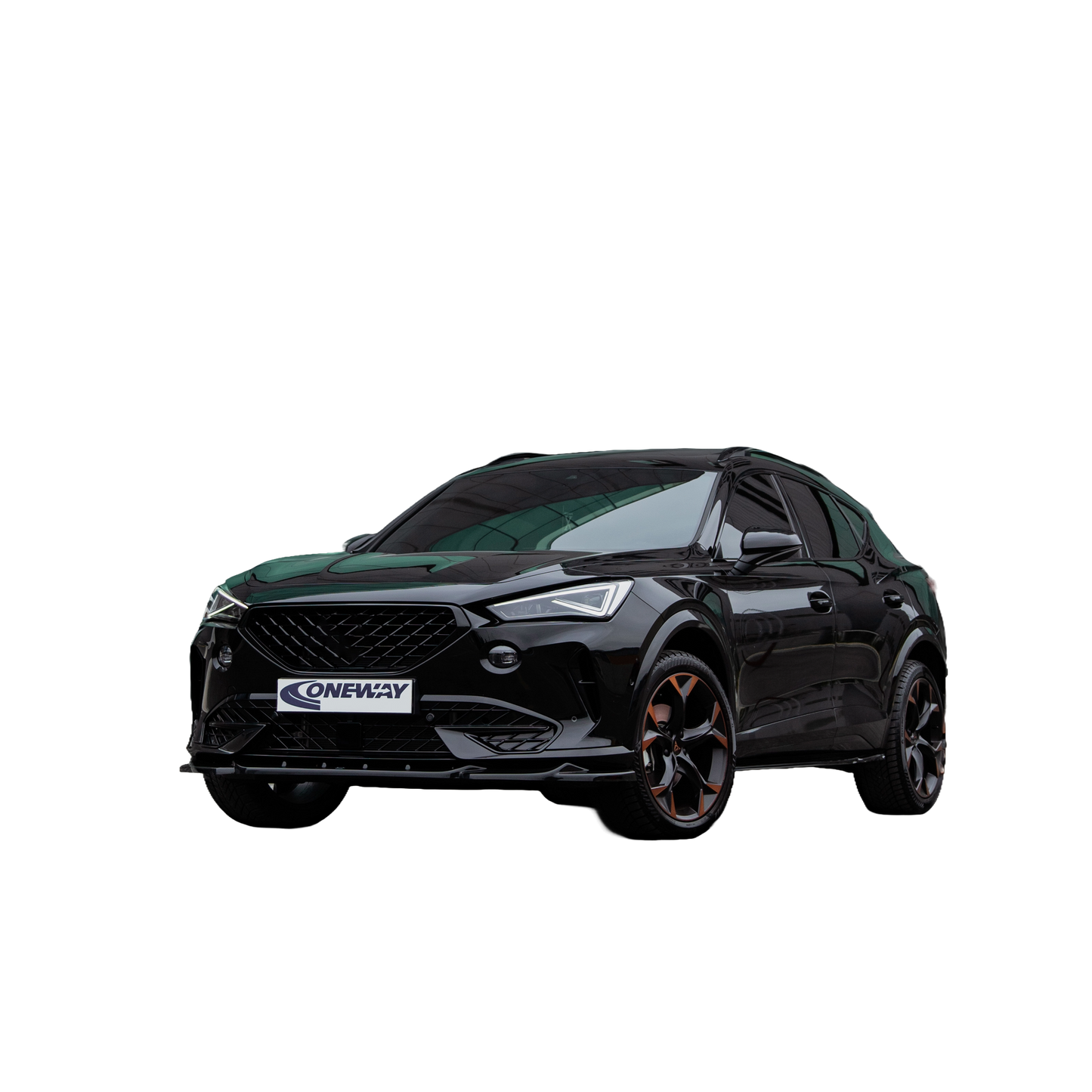FS01.174 - Frontsplitter passend für CUPRA Formentor 2020-2024 v3 Hochglanz Schwarz
