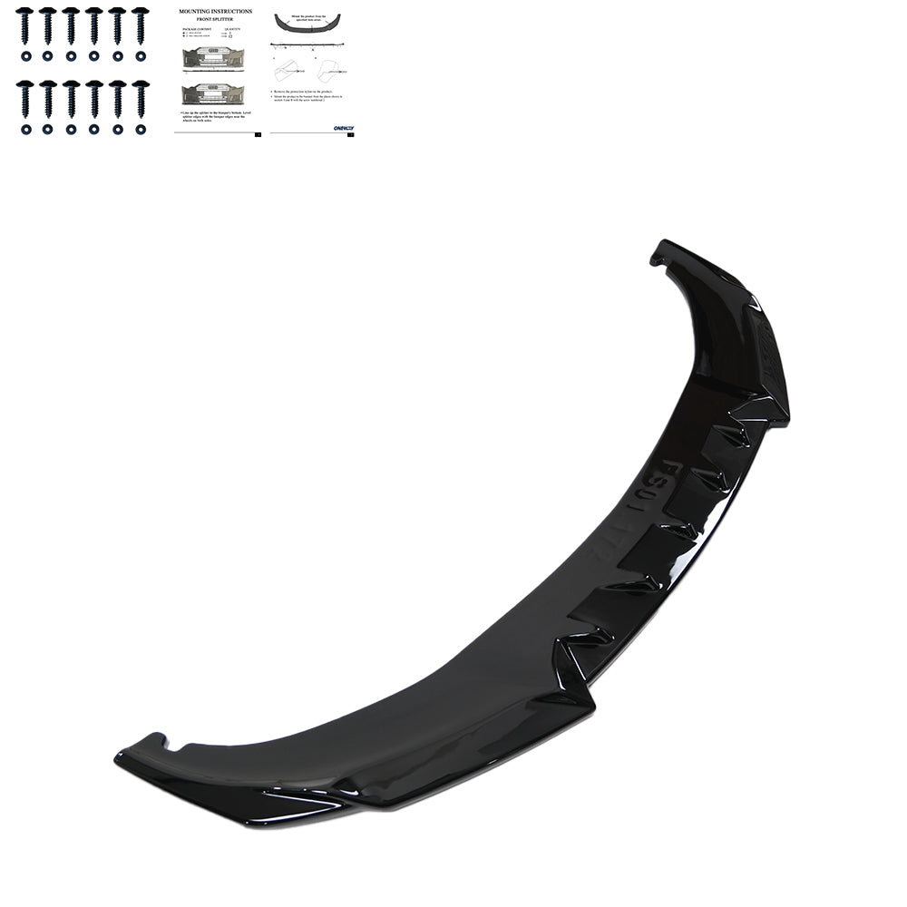 FS01.172 - Frontsplitter Hochglanz Schwarz passend für CUPRA Formentor MK1 Facelift 2024+