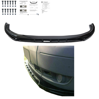 FS01.015 - Frontsplitter passend für FORD Transit MK7 2007-2013 mit ABE TÜV Hochglanz Schwarz