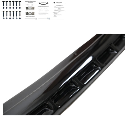 FS01.015 - Frontsplitter passend für FORD Transit MK7 2007-2013 mit ABE TÜV Hochglanz Schwarz
