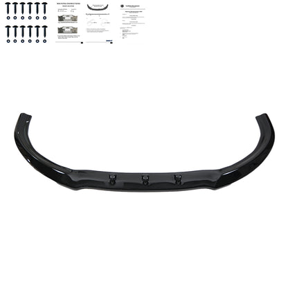 Frontsplitter passend für Ford Transit MK8 2014-2019 mit ABE TÜV Hochglanz Schwarz