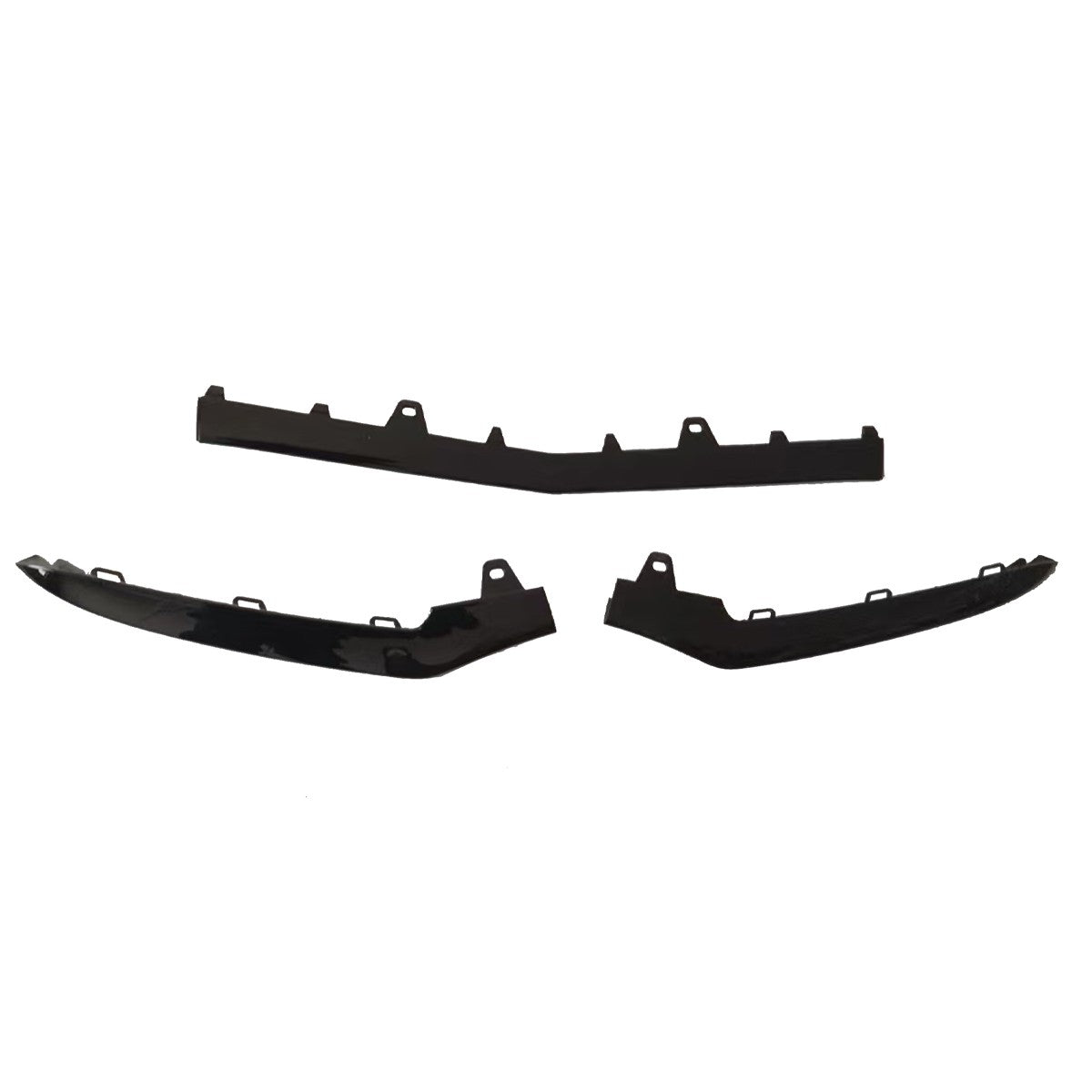 Frontspoiler Hochglanz Schwarz passend für Mercedes E-Klasse W212 2013-2016