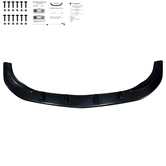 Frontsplitter passend für Mercedes V-Klasse W447 2014-2019 mit ABE TÜV Hochglanz Schwarz
