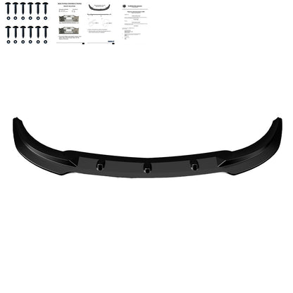 Frontsplitter passend für MERCEDES Sprinter W907 2018+ Version 2 mit ABE TÜV Hochglanz Schwarz