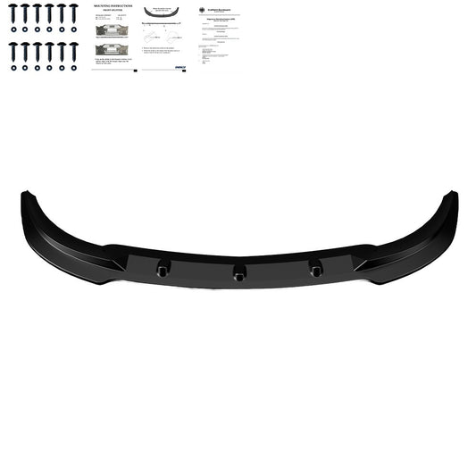 Frontsplitter passend für MERCEDES Sprinter W907 2018+ Version 2 mit ABE TÜV Hochglanz Schwarz