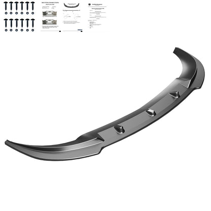 Frontsplitter passend für MERCEDES Sprinter W907 2018+ Version 2 mit ABE TÜV Hochglanz Schwarz