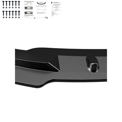 Frontsplitter passend für MERCEDES Sprinter W907 2018+ Version 2 mit ABE TÜV Hochglanz Schwarz