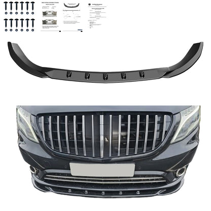 Frontsplitter passend für MERCEDES Vito W447 2014+ mit ABE TÜV Hochglanz Schwarz