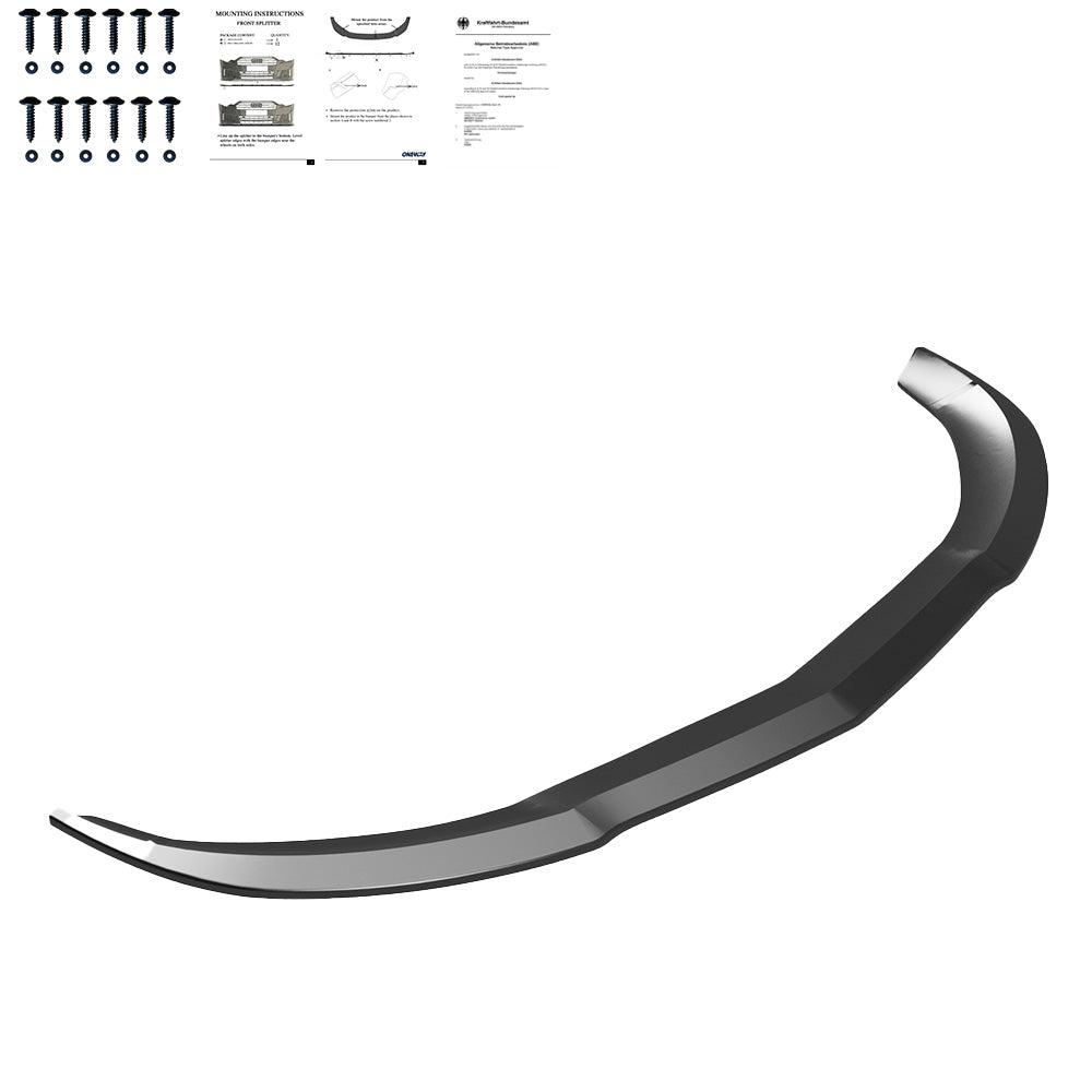 FS01.149 - Frontsplitter passend für MERCEDES A45 AMG W176 2013-2015 mit ABE TÜV Hochglanz Schwarz