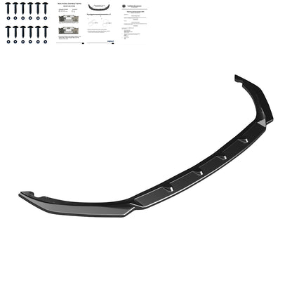 Frontsplitter passend für OPEL Astra L 2020+ mit ABE TÜV Hochglanz Schwarz