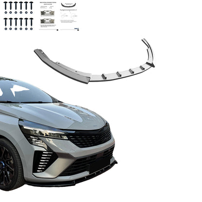 FS01.173 - Frontsplitter passend für RENAULT Clio Mk6 2024+ Hochglanz Schwarz
