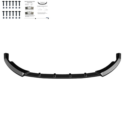 FS01.173 - Frontsplitter passend für RENAULT Clio Mk6 2024+ Hochglanz Schwarz