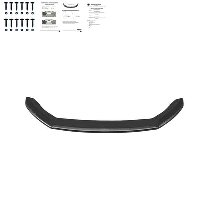 Frontsplitter passend für SEAT Leon FR MK3 Facelift 2017-2019 Version 2 mit ABE TÜV Hochglanz Schwarz