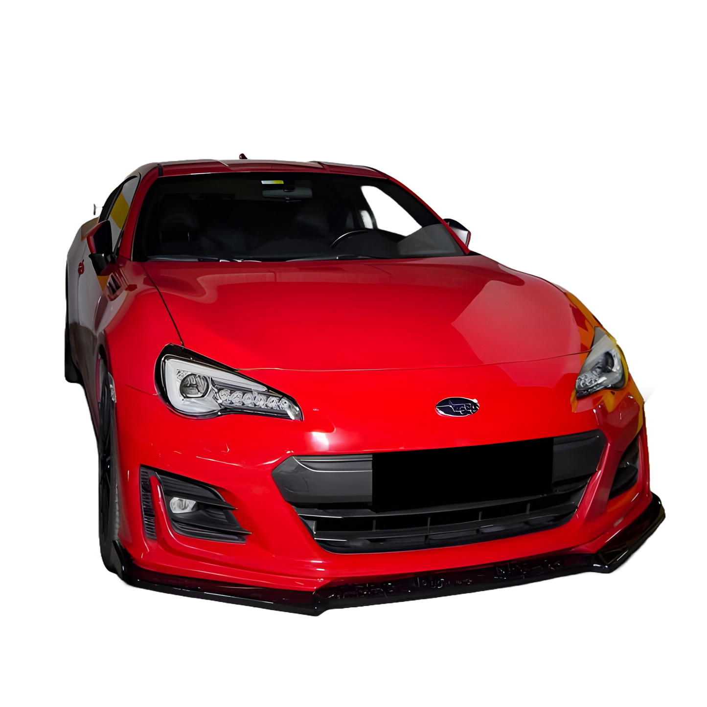 Frontsplitter passend für SUBARU BRZ Mk1 2012-2017 mit ABE TÜV Hochglanz Schwarz