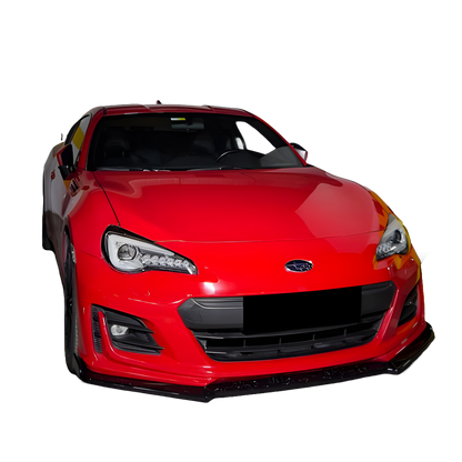 Frontsplitter passend für SUBARU BRZ Mk1 2012-2017 mit ABE TÜV Hochglanz Schwarz