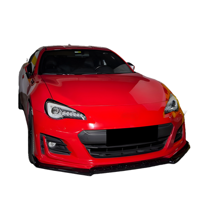 Frontsplitter passend für SUBARU BRZ Mk1 2012-2017 mit ABE TÜV Hochglanz Schwarz