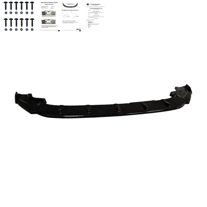 FS01.024 - Frontsplitter passend für VW Golf MK 7.5 R 2017-2020 mit ABE TÜV Hochglanz Schwarz