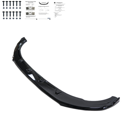 Frontsplitter passend für VW Transporter T6 2015-2019 mit ABE TÜV Hochglanz Schwarz