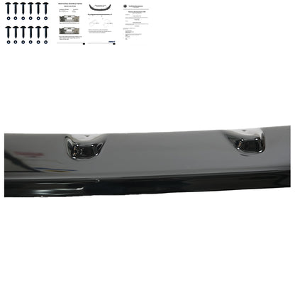 Frontsplitter passend für VW Transporter T6 2015-2019 mit ABE TÜV Hochglanz Schwarz