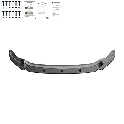 Frontsplitter passend für VW Golf MK 7.5 R 2017-2020 Version 3 mit ABE TÜV Hochglanz Schwarz