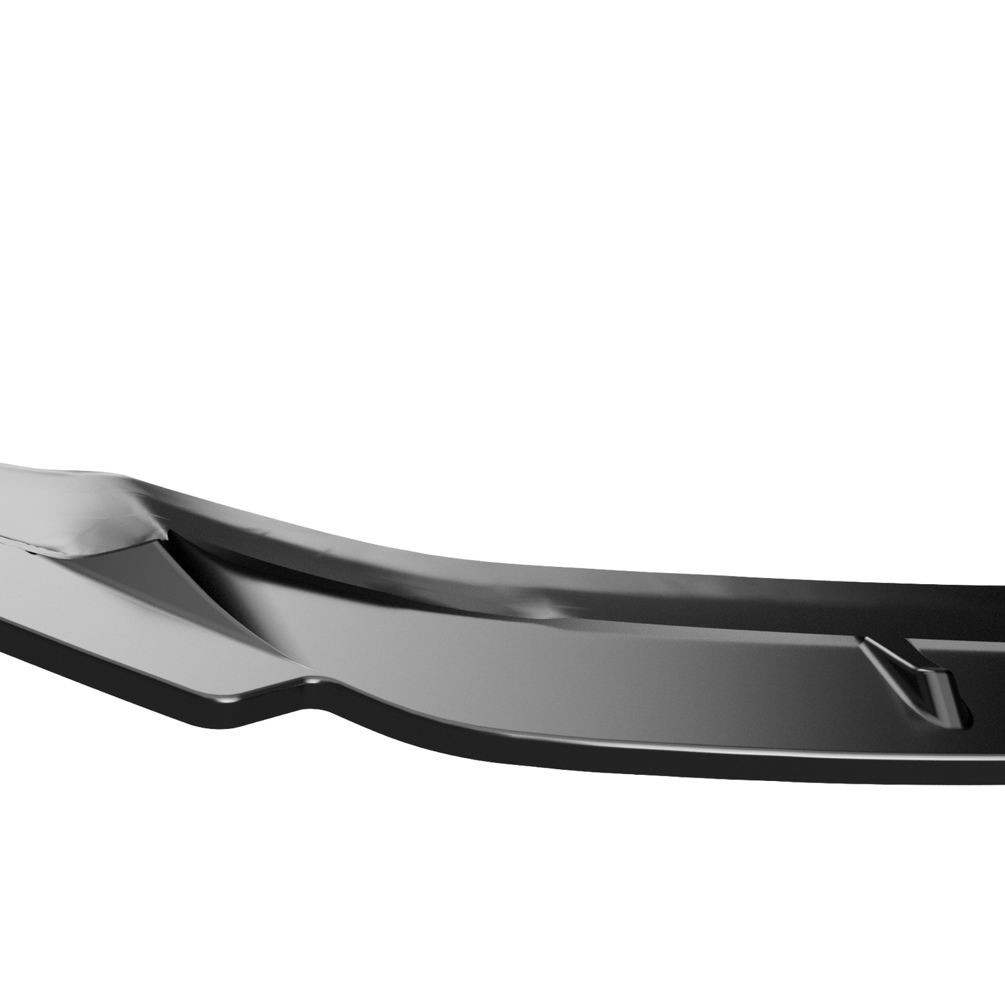 Frontsplitter passend für VW Golf MK 7.5 R 2017-2020 Version 3 mit ABE TÜV Hochglanz Schwarz