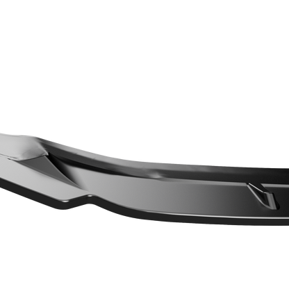 Frontsplitter passend für VW Golf MK 7.5 R 2017-2020 Version 3 mit ABE TÜV Hochglanz Schwarz
