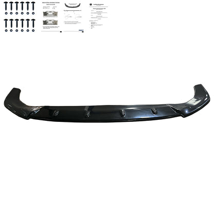 Frontsplitter passend für VW Golf MK 8 GTI / GTE / R Line 2020-2024 v2 mit ABE TÜV Hochglanz Schwarz